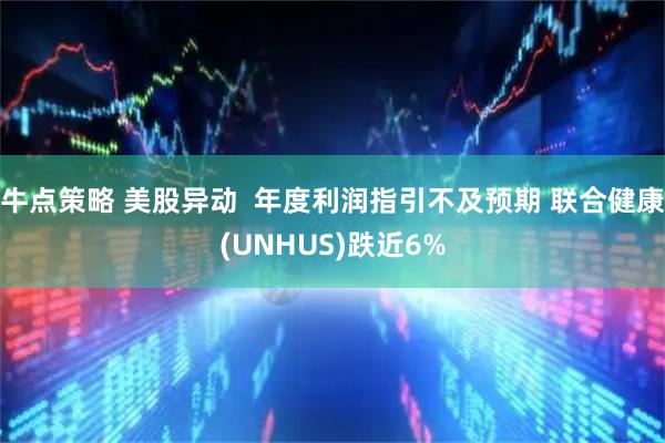 牛点策略 美股异动  年度利润指引不及预期 联合健康(UNHUS)跌近6%