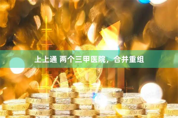 上上通 两个三甲医院，合并重组