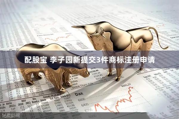 配股宝 李子园新提交3件商标注册申请